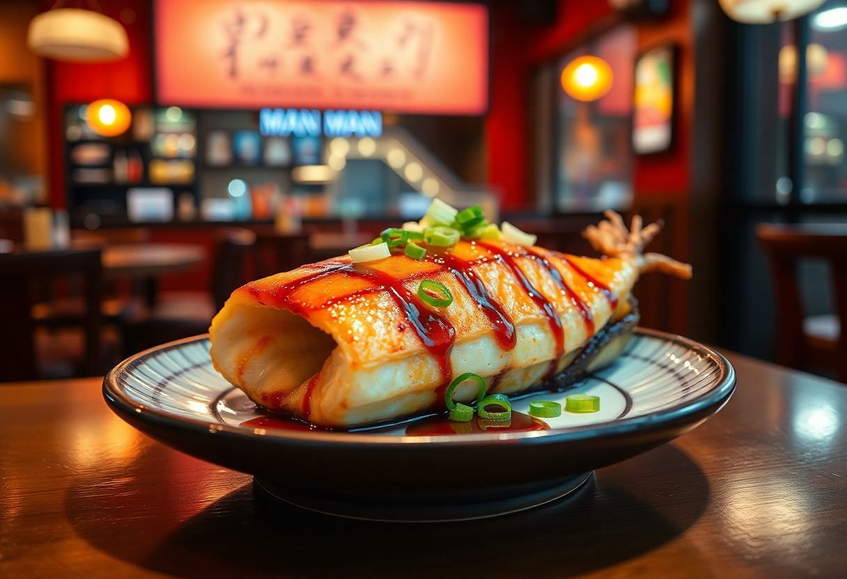 signature dishes at man man unagi restaurant vln