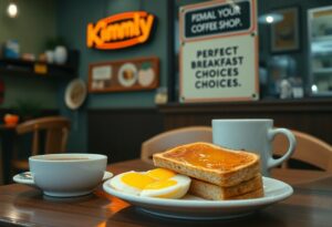 best kaya toast options at kimly coffee dso