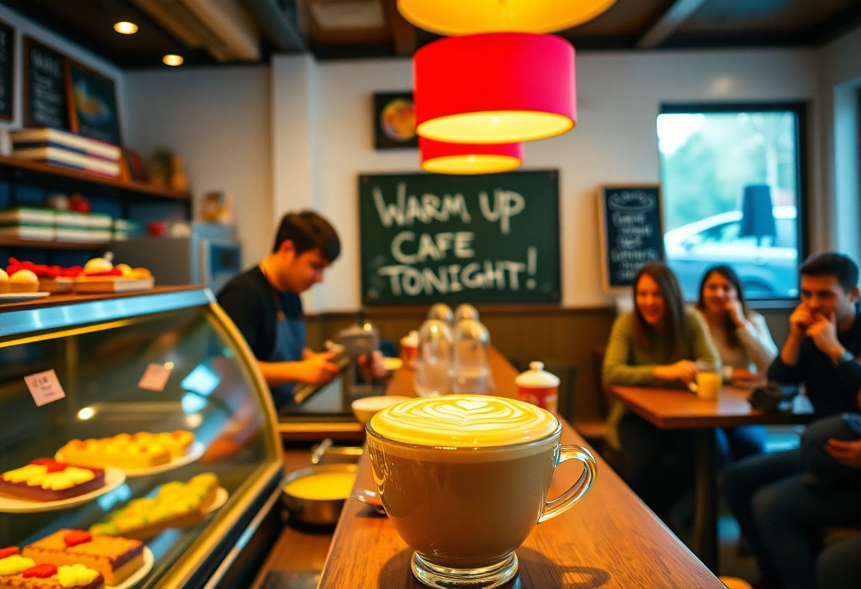 reasons to visit warm up cafe tonight bif