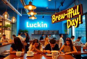 why luckin coffee is so popular sih