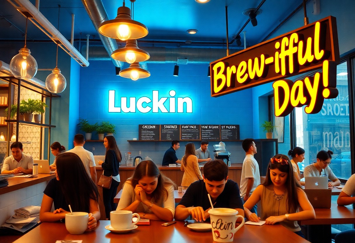 why luckin coffee is so popular sih