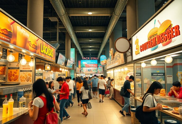 surprising food stalls at nex mall fjo